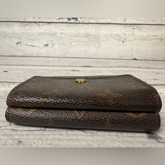 Louis Vuitton Portefeiulle Elise Trifold Wallet Monogram Canvas Leather - Picture 5 of 14
